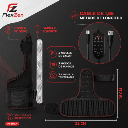 Vibraheat Wrap - Férula térmica
